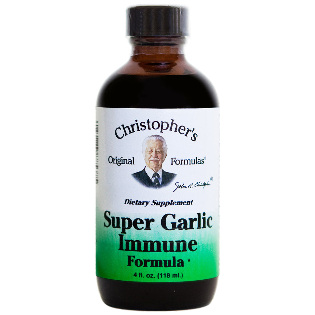 Super Garlic Immune Syrup 4 oz.